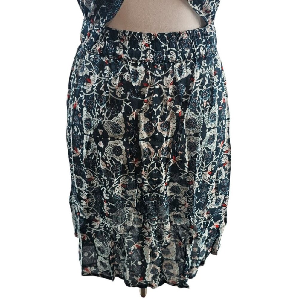 Raga Womens L Blue Cora Wrap Halter Dress - Picture 6 of 16